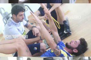 Πρωινό στο gym το ΑΠΟΕΛ (φώτος)