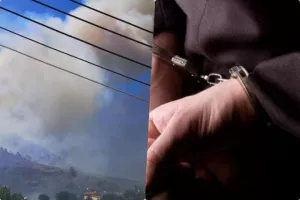 Σύλληψη σε σχέση με τη πυρκαγιά στον Αρακαπά