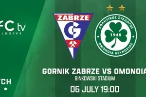Ζωντανά το φιλικό Ομόνοια-Gornik Zabrze