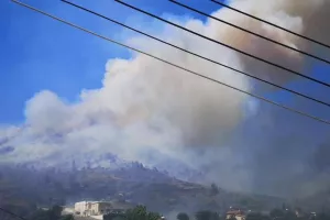 Ανακρίνεται ένα άτομο για την πυρκαγιά του Αρακαπά