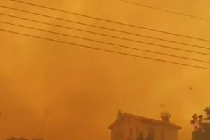 Στο Δικαστήριο ο ύποπτος για την πυρκαγιά