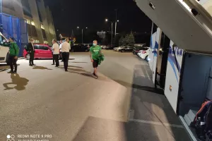 Η αποχώρηση των "πρασίνων" από το Maksimir (βίντεο/φώτος kerkida.net)