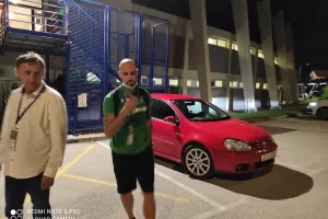 Η αποχώρηση των "πρασίνων" από το Maksimir (βίντεο/φώτος kerkida.net)