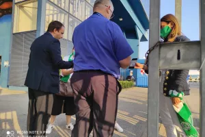 (ΦΩΤΟΣ/ΒΙΝΤΕΟ) Ο έλεγχος των συνοδών της Ομόνοιας 