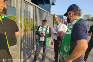 (ΦΩΤΟΣ/ΒΙΝΤΕΟ) Ο έλεγχος των συνοδών της Ομόνοιας 