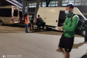 Η αποχώρηση των "πρασίνων" από το Maksimir (βίντεο/φώτος kerkida.net)