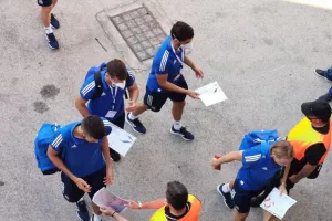 Αφιξη Ντινάμο στο ΓΣΠ, έλεγχος covid στην αποστολή (φώτος kerkida.net)