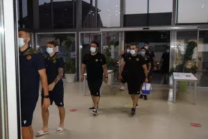 Η άφιξη της ΑΕΛ στο Loro Borici (φώτος-βίντεο kerkida.net)