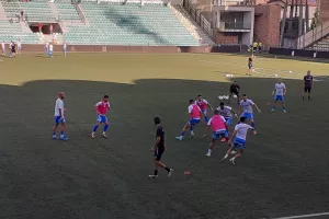 (Φώτος/Βίντεο Kerkida) H προθέρμανση του Απόλλωνα