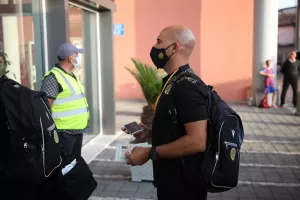 Στο στάδιο η ΑΕΛ (φώτος/βίντεο Kerkida) 
