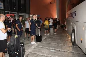 (Φώτος/Βίντεο Kerkida) Στις... αποσκευές η πρόκριση