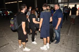 (Φώτος/Βίντεο Kerkida) Στις... αποσκευές η πρόκριση
