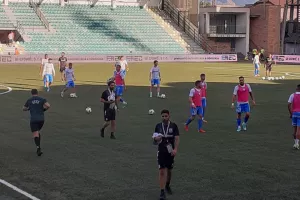 (Φώτος/Βίντεο Kerkida) H προθέρμανση του Απόλλωνα