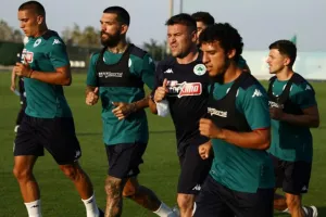 Παναθηναϊκός: Σε δύο γκρουπ η απογευματινή προπόνηση