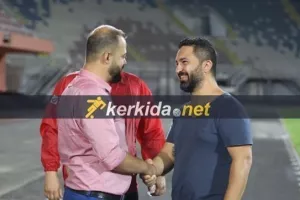 Χειραψία με τον πρόεδρο- Πήγε στην προπόνηση της ΑΕΛ