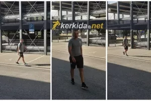 Απόλλων/Περπατητοί στο γήπεδο (Φώτος/Βίντεο Kerkida)