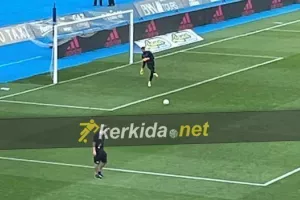 Φώτος/Η προθέρμανση του γίγαντα Φαμπιάνο