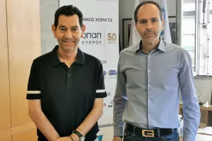 Συνάντηση Γεώργιου Χρυσοστόμου με Φοίβο Ζαχαριάδη 