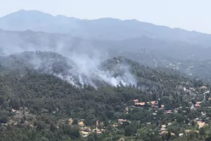 (Πυρκαγιά Πέρα Πεδί)  Yπό πλήρη έλεγχο/UPD