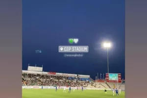 Εικόνες των "πράσινων" οπαδών