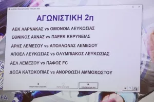 ΤΟ ΠΡΟΓΡΑΜΜΑ του πρωταθλήματος 2021/22 (φώτος)