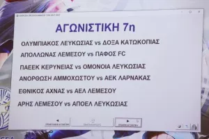 ΤΟ ΠΡΟΓΡΑΜΜΑ του πρωταθλήματος 2021/22 (φώτος)