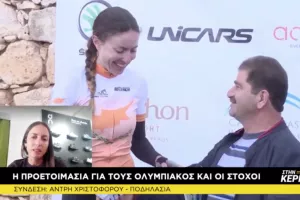 Άντρη Χριστοφόρου στην Digital TV για τους Ολυμπιακούς αγώνες