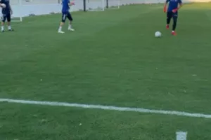 Πήραν... θερμοκρασία οι Κροάτες (φώτος)