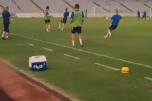 Πήραν... θερμοκρασία οι Κροάτες (φώτος)