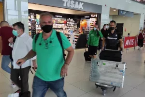 (UPD) Η άφιξη της Ομόνοιας στο Franjo Tuđman/ΦΩΤΟΣ kerkida
