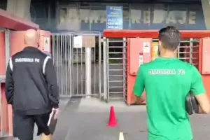 ΒΙΝΤΕΟ/ΦΩΤΟΣ / Η άφιξη και το... ένα του Μπεργκ!