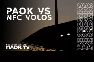 Αποκλειστικά και δωρεάν στο PAOK TV το φιλικό με το Βόλο!