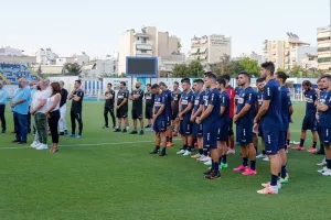 Πρώτη προπόνηση παρουσία διοίκησης και οπαδών