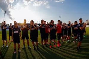 Πρώτη προπόνηση παρουσία διοίκησης και οπαδών