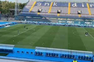 Φώτος/Η προθέρμανση του γίγαντα Φαμπιάνο