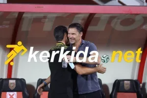 Θερμός εναγκαλισμός Κέρκεζ - Μπρντάριτς (φώτος)