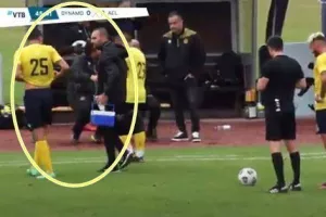 Πτώση "Τσέπο" στο 44ο λεπτό (φώτος)
