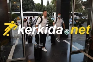 Καρέ-καρέ η άφιξη της ΑΕΛ στο "Rozafa" (φώτος-βίντεο kerkida.net)