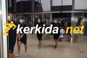 Η άφιξη της ΑΕΛ στο Loro Borici (φώτος-βίντεο kerkida.net)