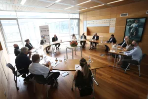 Συνάντηση της Εφορείας ΕΟΑΚ και της Επιτροπής «Pierre de Coubertin» με τον κ. Πρόδρομου Προδρόμου