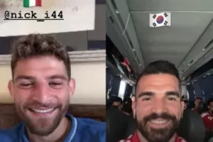 Οικογενειακό Facetime Σιέλη και Ιωάννου