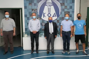 Ο Πρόεδρος του ΚΟΑ συναντήθηκε τον Χαλκάνορα Ιδαλίου