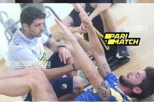 Πρωινό στο gym το ΑΠΟΕΛ (φώτος)