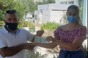 Ο σύνδεσμος διαιτητών Κύπρου δίπλα στο ίδρυμα Μαργαρίτα Λιασίδου