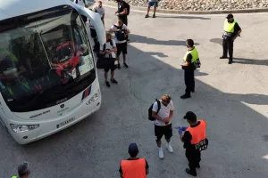 (ΦΩΤΟΣ) Η άφιξη της Φλόρα στο ΓΣΠ