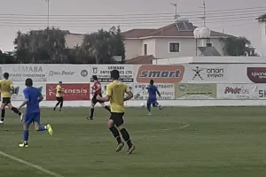 Φιλική ήττα από την Ομόνοια Αραδίππου (φώτος)