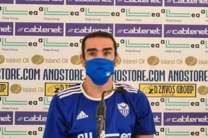 Λάζαρος: "Οι παίκτες ανέλαβαν τις ευθύνες τους, αύριο θα τα δώσουμε όλα"