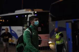 Η αναχώρηση της Ομόνοιας από το "A. Le Coq Arena" (φώτος & βίντεο)