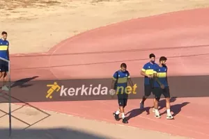 Στο γήπεδο το ΑΠΟΕΛ (βίντεο/φώτος)
