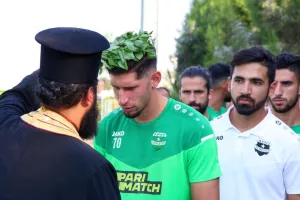 Αγιασμός... για καλή χρονιά/φώτος
